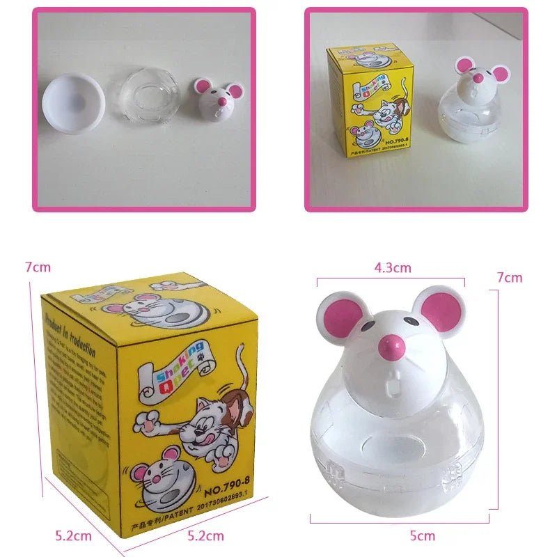 Mice Shaped Slow Feeder Cat Toy - YourCatNeeds